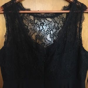 LuLu’s lace top sleeveless gown!